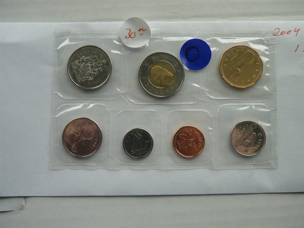 2004 OTTAWA ORIGINAL CANADA SCEALE PL SET  ROYAL CANADA MINT