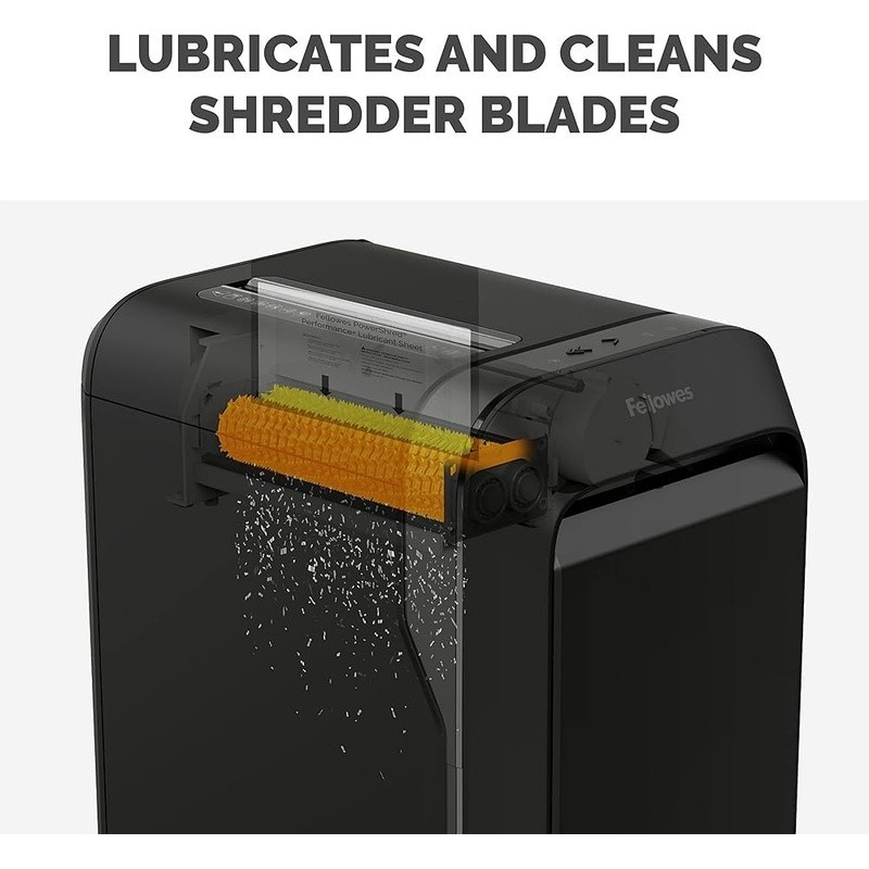 Lubricant Sheets Shredders 10 Pack Performance Optimizer Prevents Jams New
