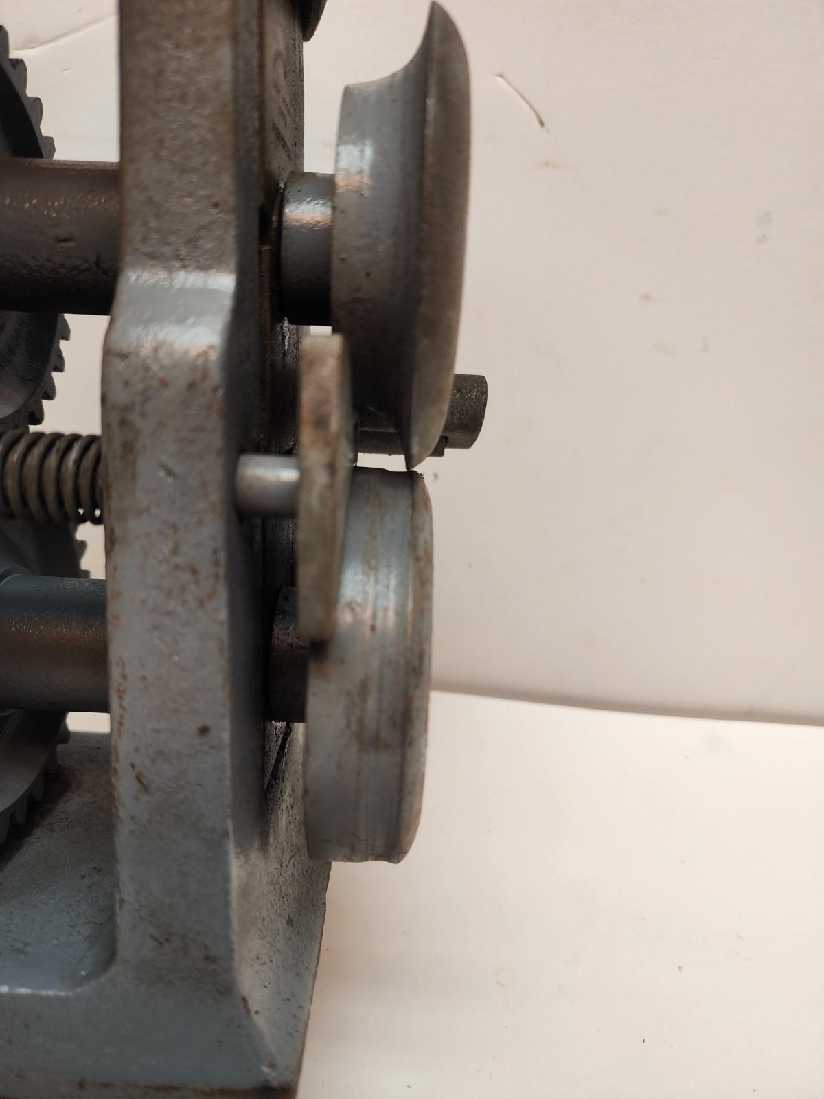 Roys & Wilcox Brass Top #6 turning Machine Sheet Metal Bead Roller Crimper Bead