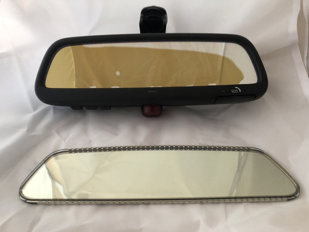 Auto Dim Auto-Dimming Rearview mirror Replacement Glass unit BMW SOS Rectangular