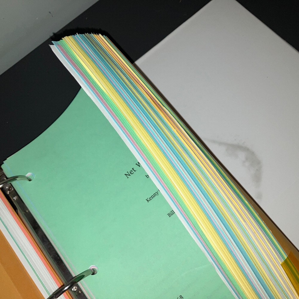 NET WORTH (7/16/98) Asst. Dir. LOADED FINAL DRAFT SCRIPT & PRODUCTION BINDER+COA