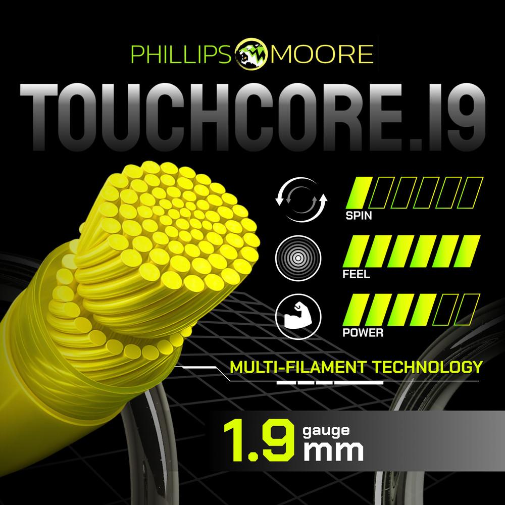 PHILLIPS-MOORE TOUCHCORE MULTIFILAMENT 1.9mm