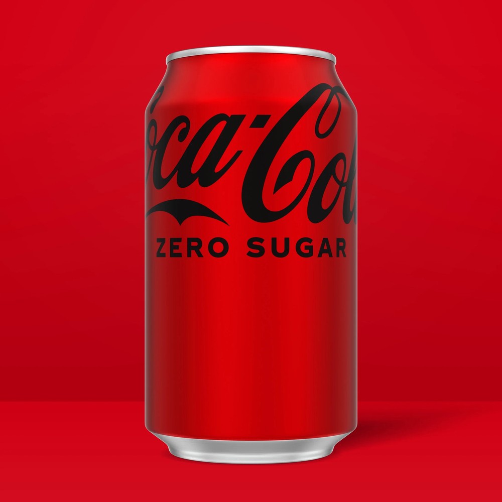 Coca Cola Zero Sugar Soda Pop Cans fl oz Pack