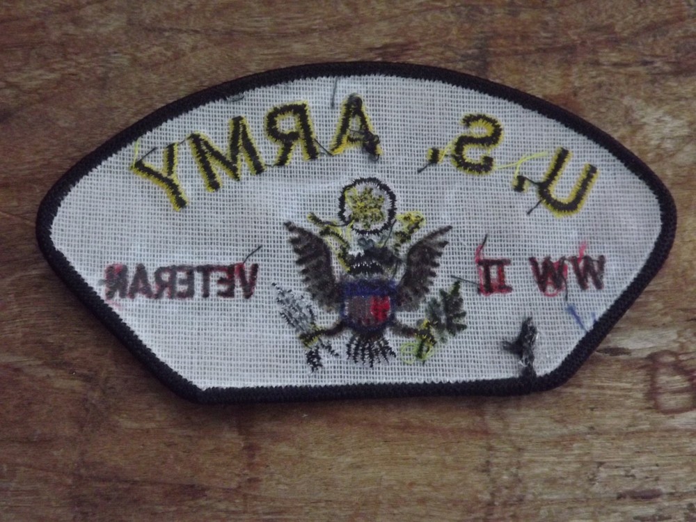 U.S. Army WWII Veteran Hat Patch - INV# C1516