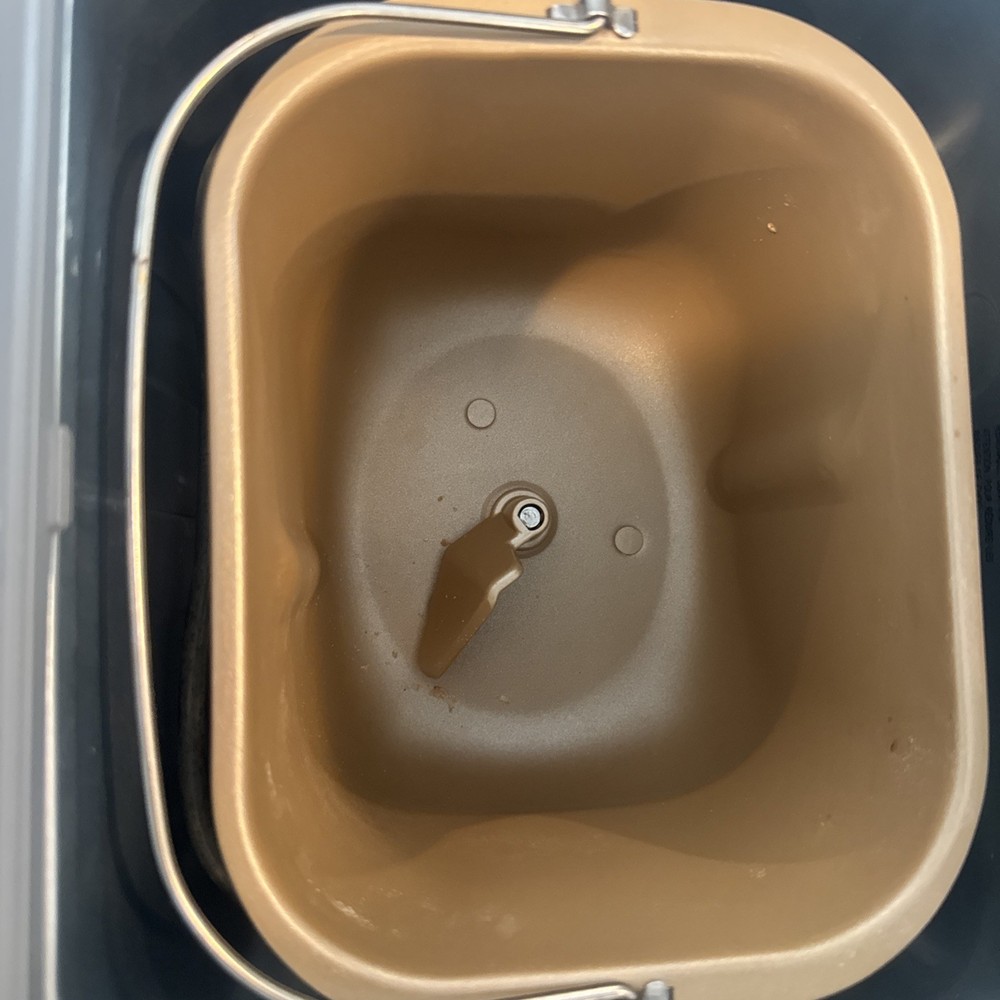 Neretva Automatic Bread Maker Ivory Gold Countertop Machine