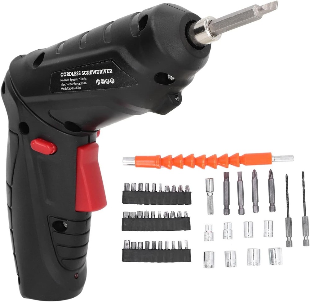 Electric Screwdriver Mini Foldable USB Lithium Battery Rechargeable Screwdriver