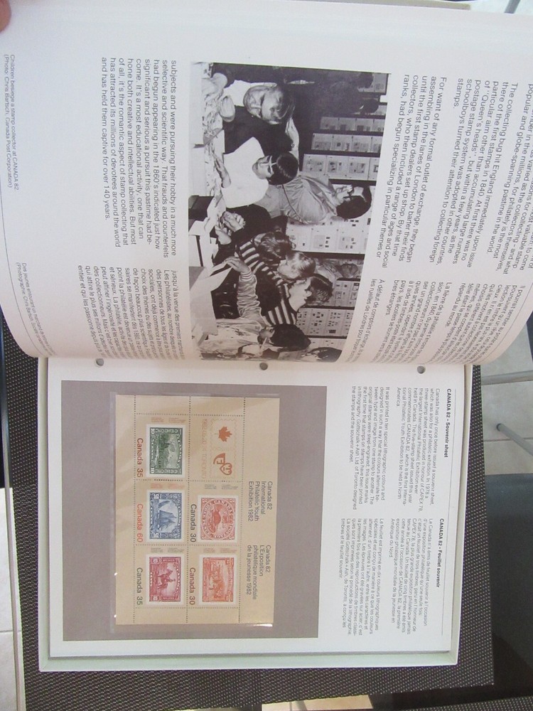 Canada Post - Annual Stamp Collection #25 - 1982 Collection Canada opened