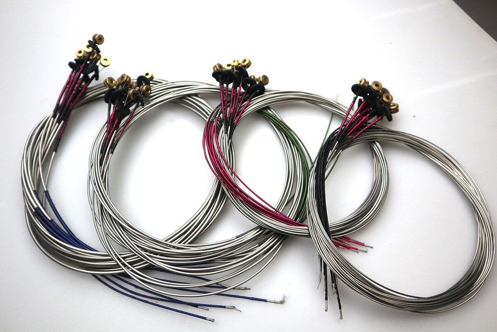 2 sets 1/2 DOUBLE BASS String,G D A E Cord Strings for 1/4 Upright Bass