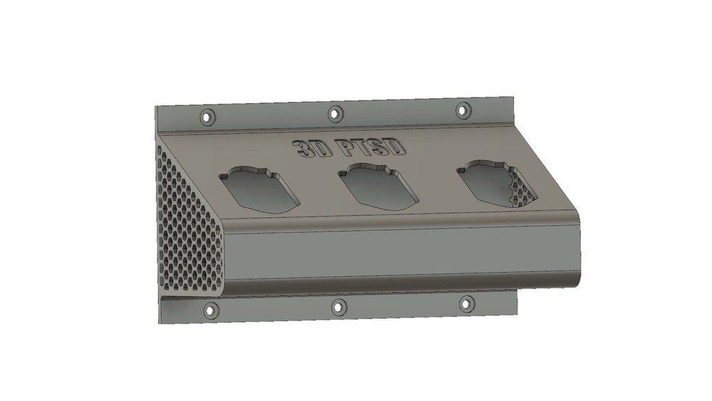 Snap on 14.4v (CTB8174) Compatible 3bay Battery Storage.