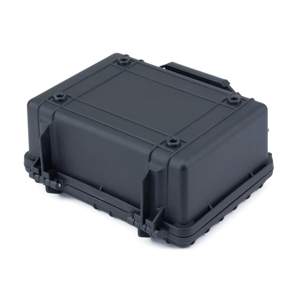 Weatherproof/Dust Proof High Impact Plastic Protective Case with Foam, – 9 In.