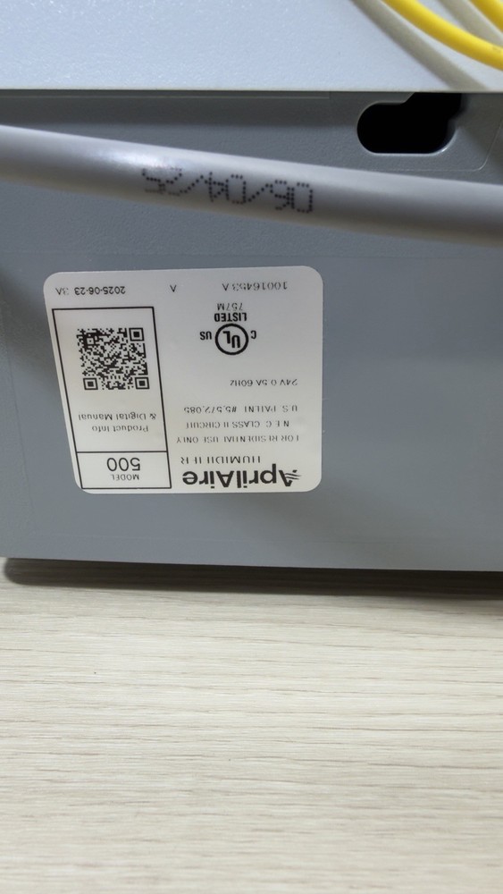 Aprilaire Small Bypass Humidifier Model 500