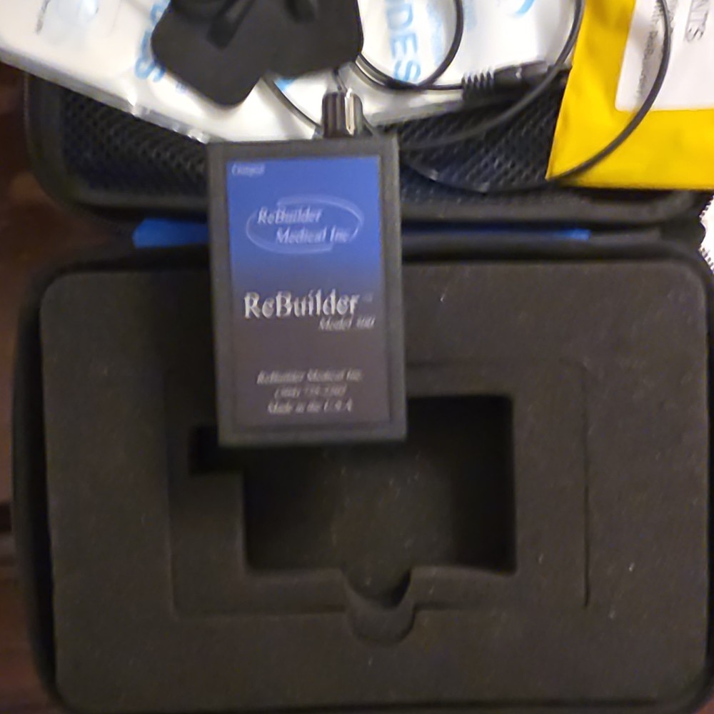 ReBuilder Medical Inc. Model 300 Stimulation Device Black Electrotherapy Device