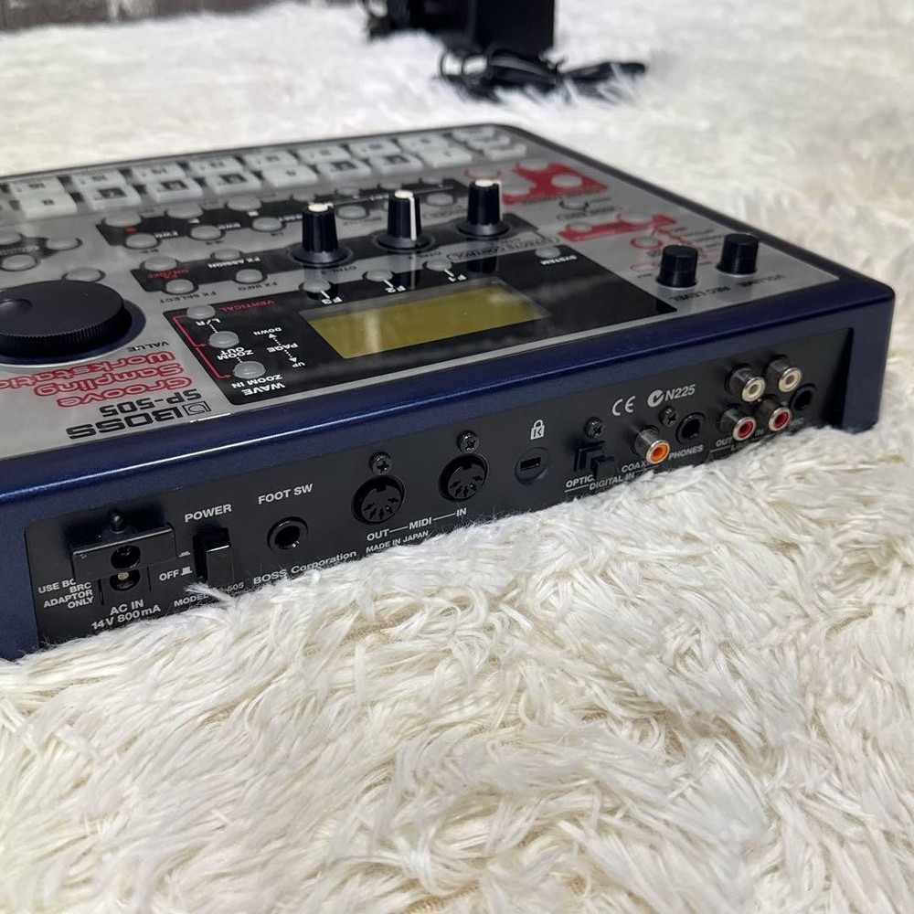 Boss SP-505 Groove Sampling Workstation with Power Supply Tested Used