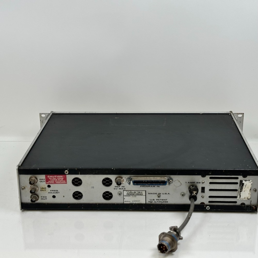 Wavetek Rockland 5100 DC-2MHz Programable Frequency Synthesizer