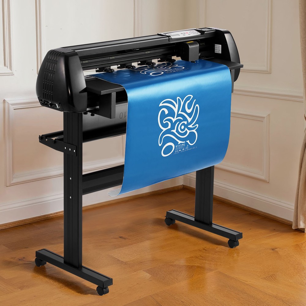 VEVOR Vinyl Cutter Machine Vinyl Plotter Cutter Printer 34 inch Max Feed Width