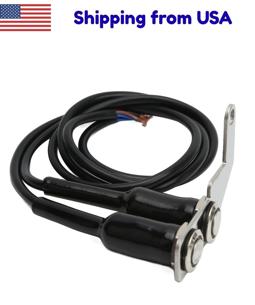 Motorcycle Handlebar Switch LED ON/OFF Headlight Fog Light - Stainless Bracket