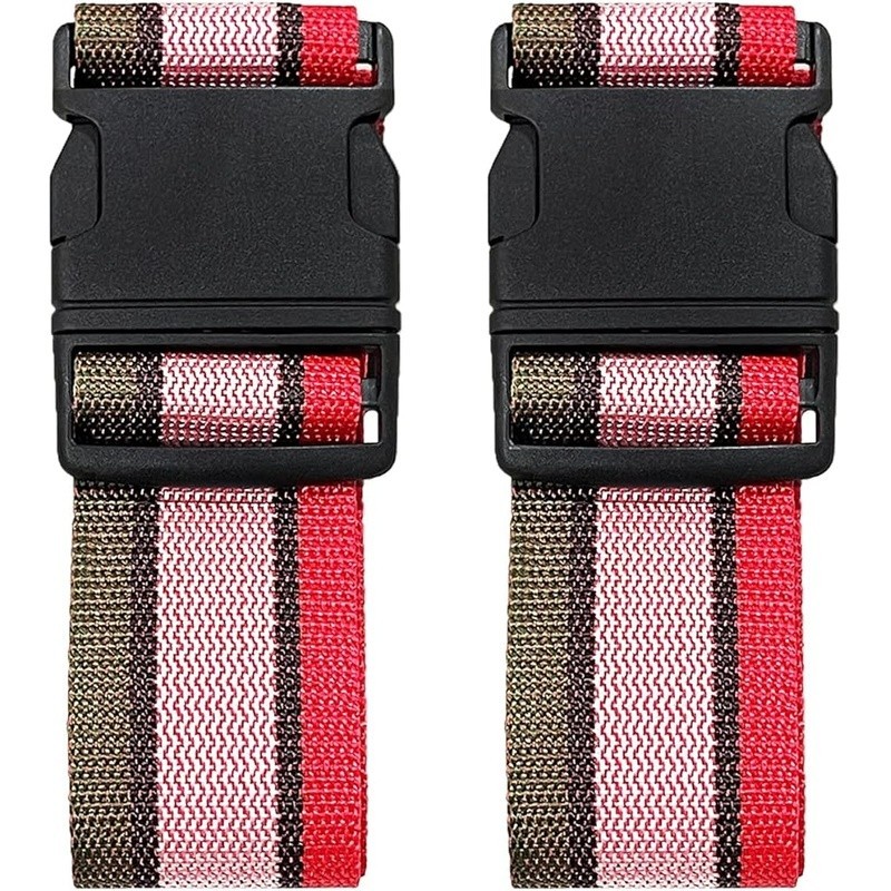 Adjustable Luggage Strap Travel Belt Quick Release Durable Suitcase Identifier