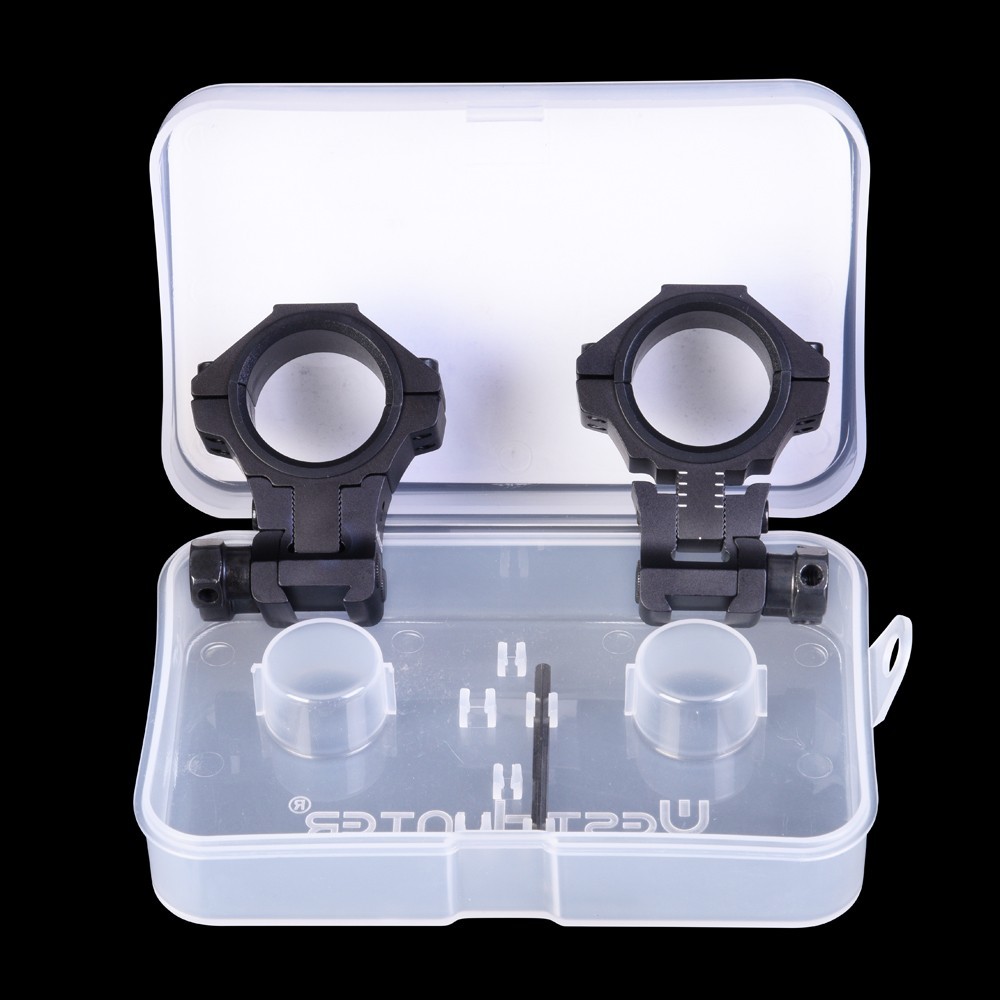 Adjustable Scope Mount Rings 11mm Dovetail Riser Mounts One Pair 1"/30mm Rings