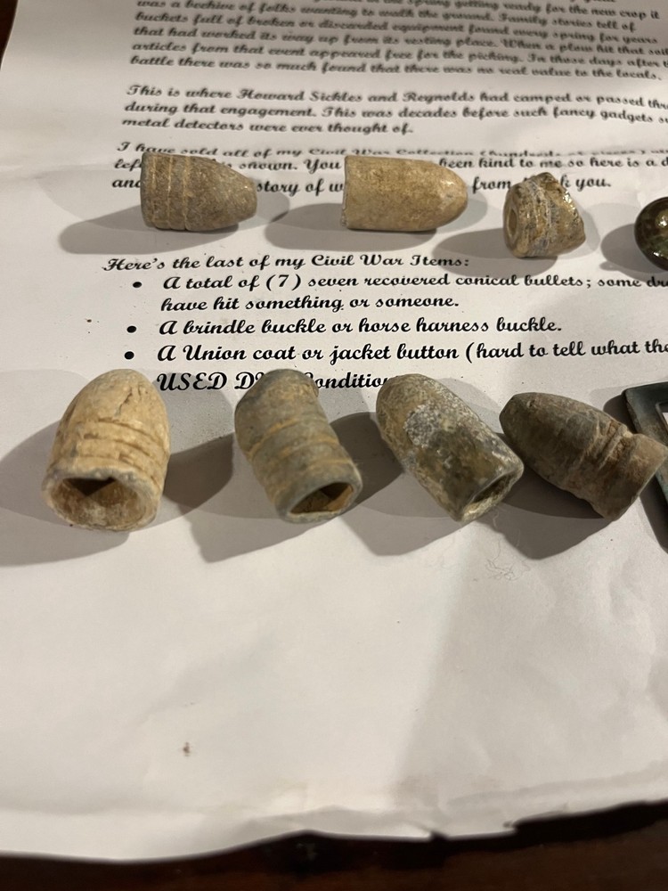 Civil War Artifacts with Provenance