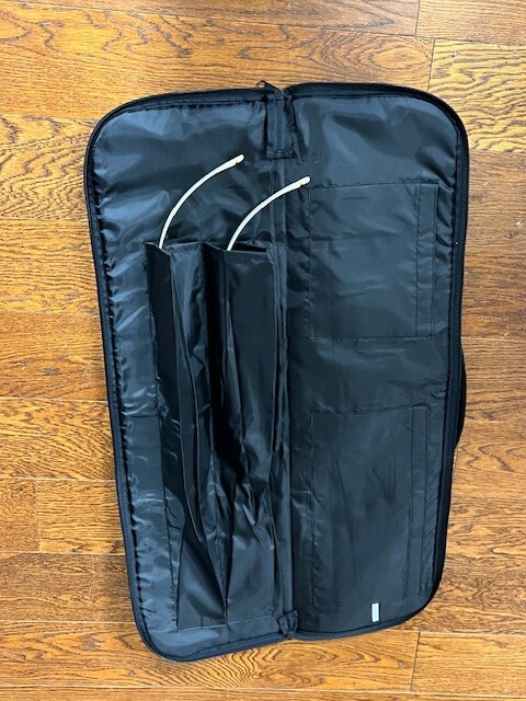 Take down Recurve bow case with limb protective sleeves