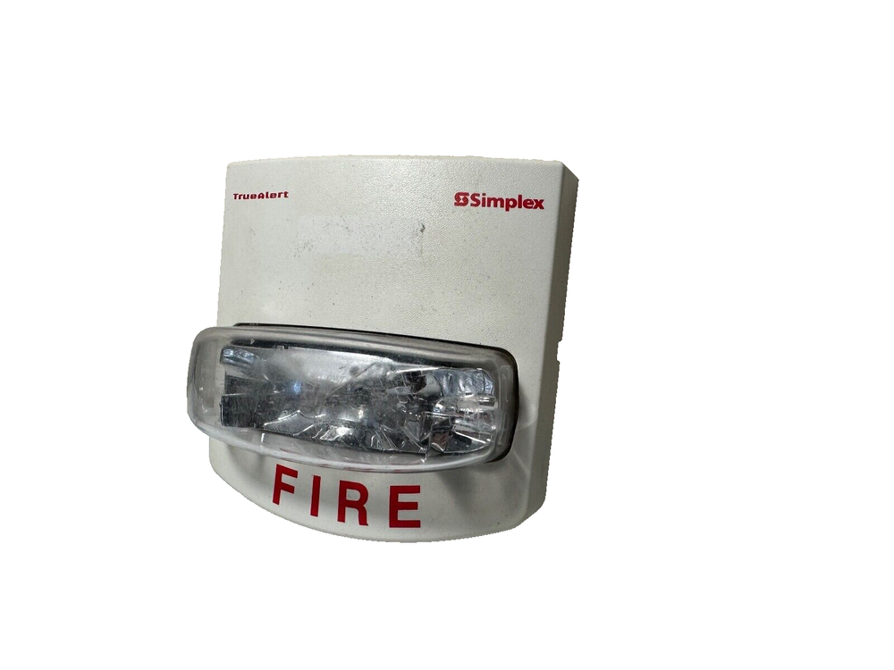 Simplex 4906-9103 Fire Alarm Strobe Wall White
