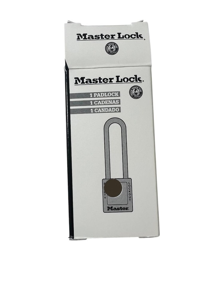 New Master Lock Blue Lockout Padlock Different Key Type Thermoplastic 1 PC 4FF98