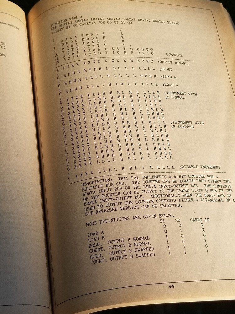 VINTAGE DATA BOOK ELECTRIC MANUAL PROGAMMABLE ARRAY LOGIC