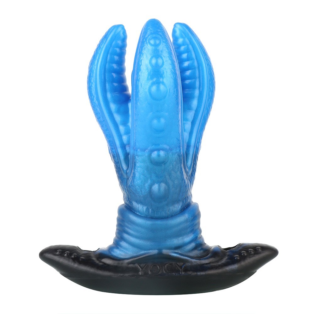 BDSM Large Soft Silicone Strap-on Anal Plug Waterproof Thick Butt Stretcher US