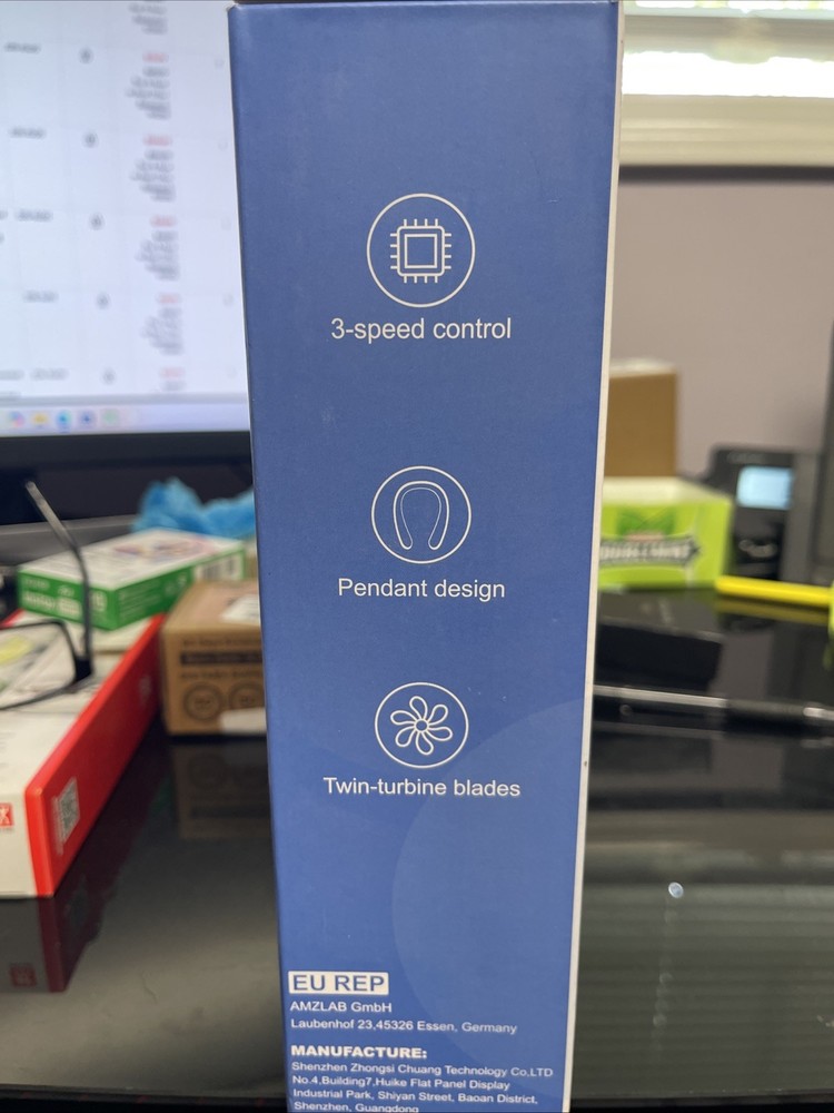 Bladeless Hanging Neck Fan Riya