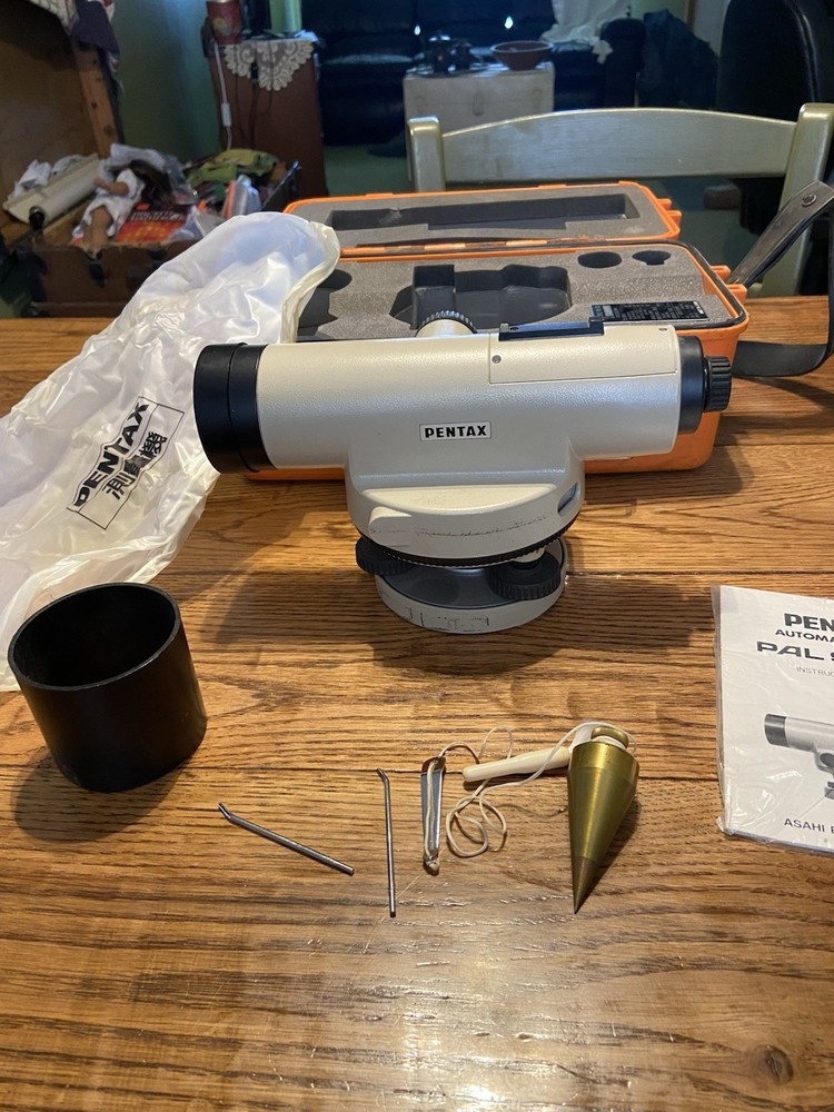 Pentax PAL-5C Autolevel Automatic Auto Level Transit with Carrying Case