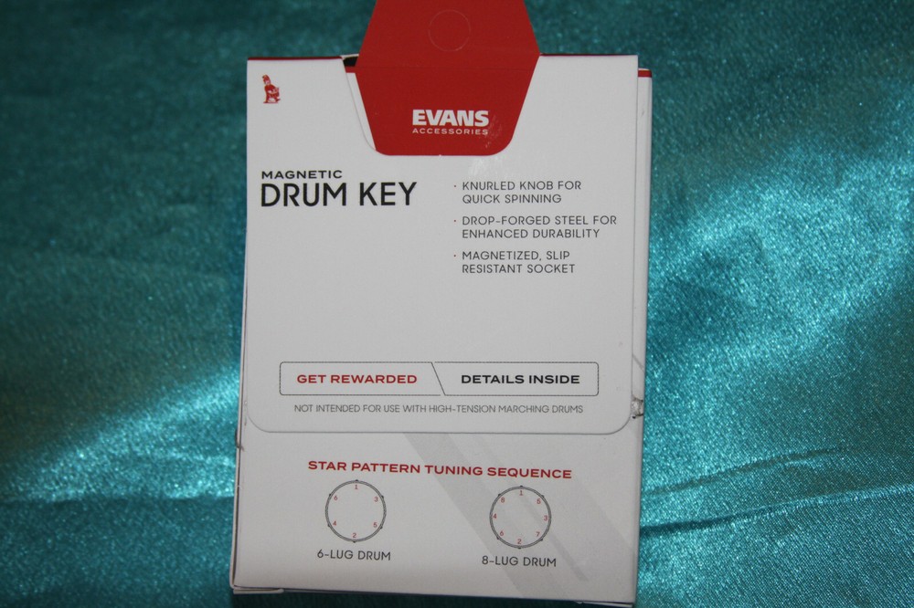 Evans Magnetic Head Drum Key, DADK