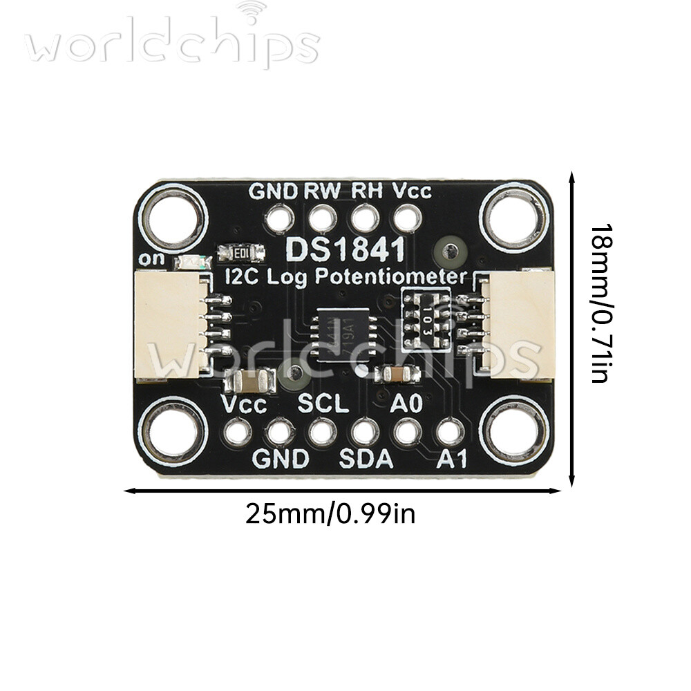 DS1841 Potentiometer Breakout Module I2C Potentiometer Digital Breakout Board