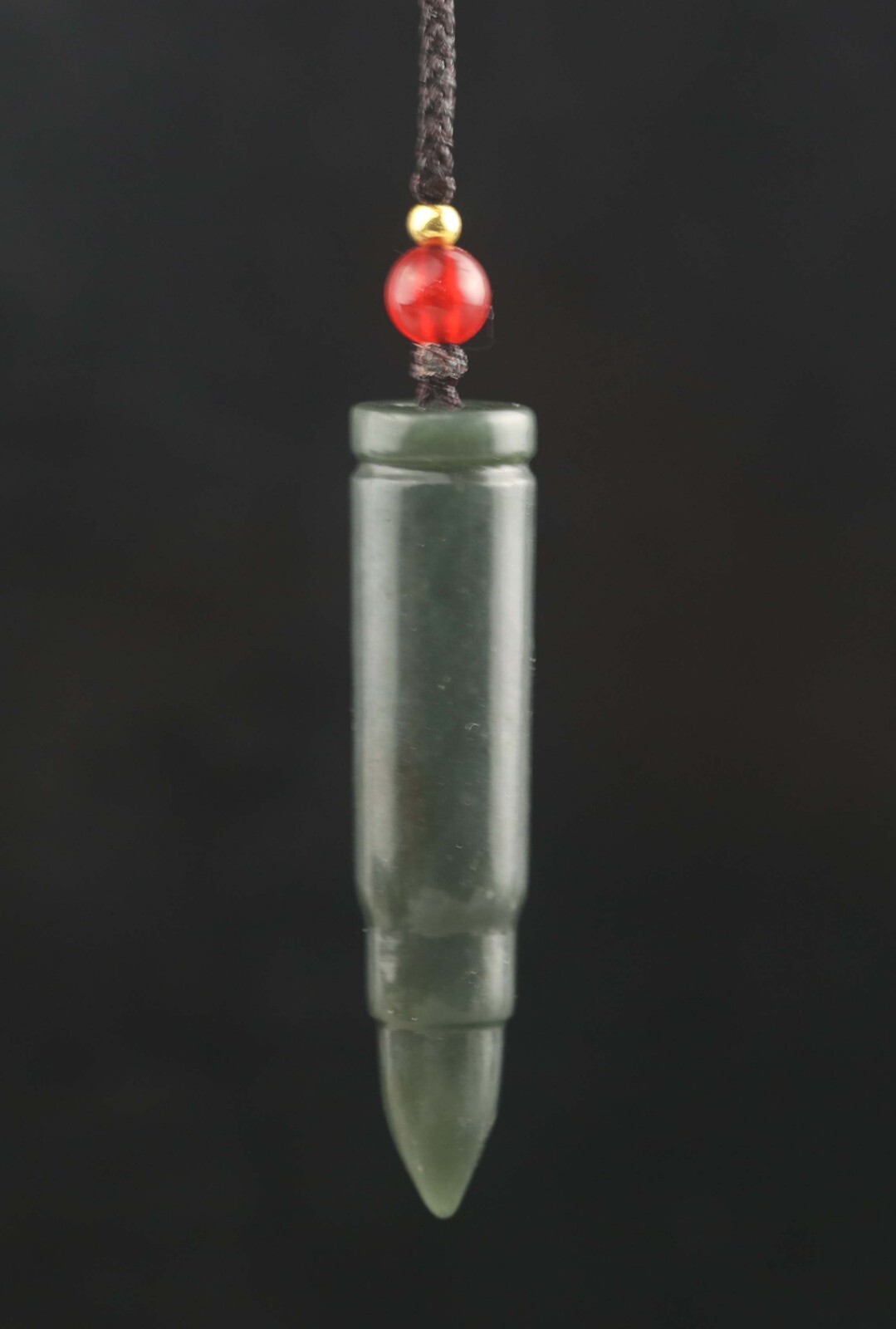 China Old Natural hetian Jade Hand Carved Statue pendant