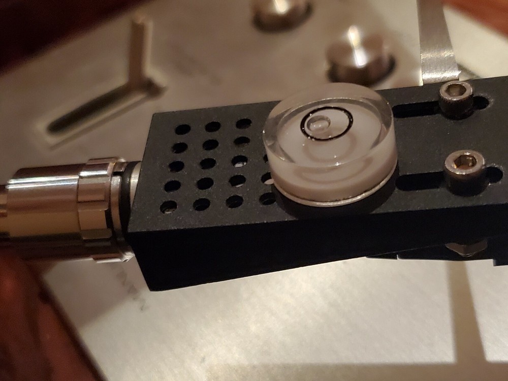 Turntable Headshell Bubble Level for Tonearm Azimuth