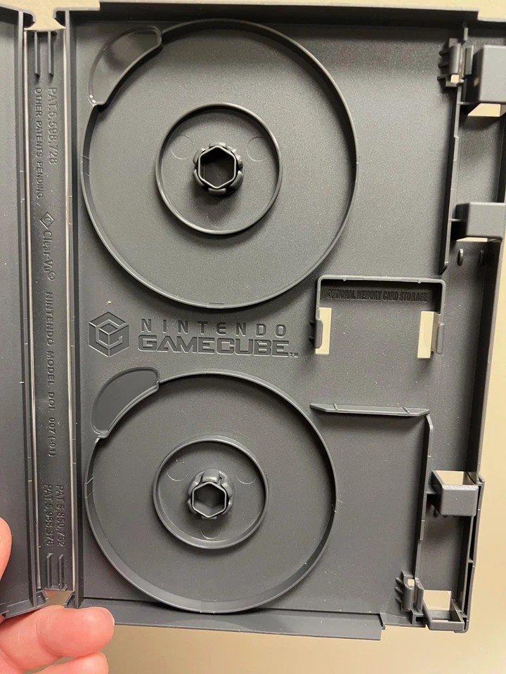Original Nintendo GameCube Double 2 Disc Empty Replacement Game Case OEM NEW