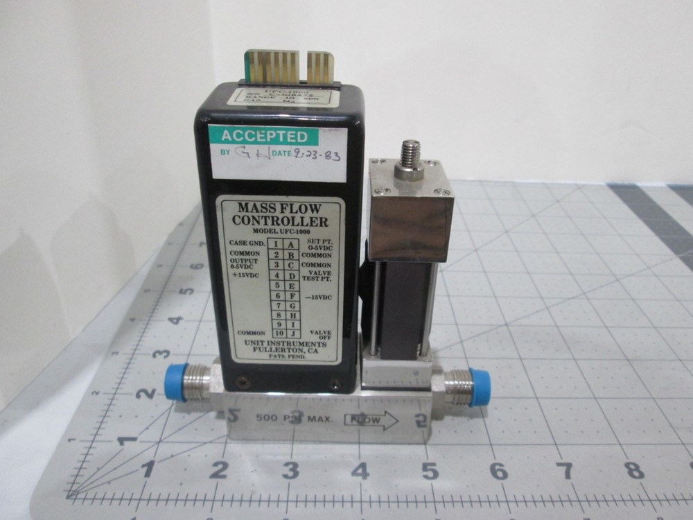 Unit, UFC-1000, Mass Flow Controller, N2, 10 SLM, Used