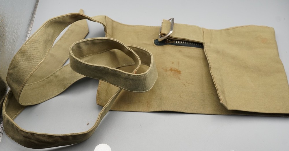 WWII Army, Navy, USMC Money Belt VERY NICE CONDITION