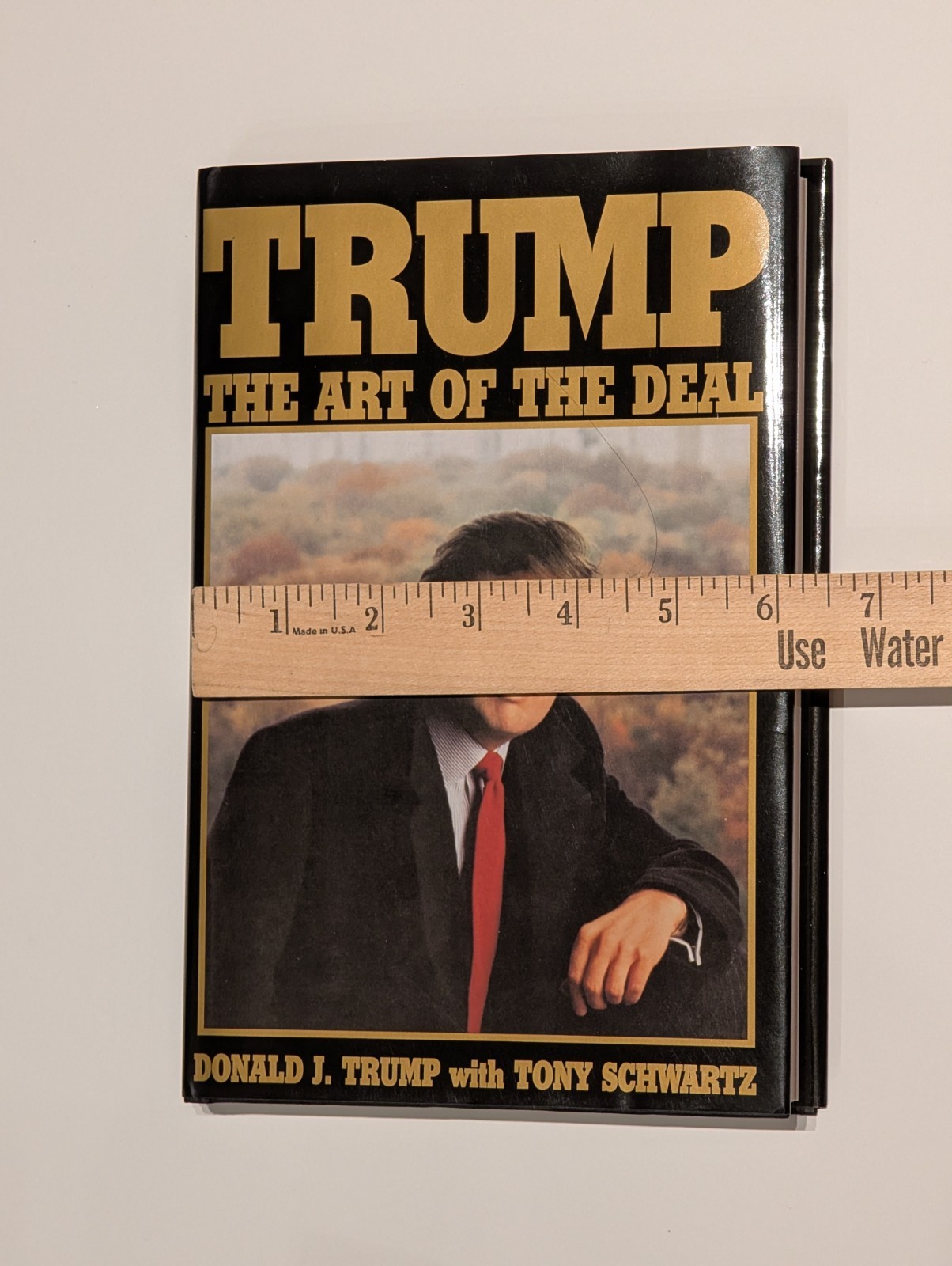 SIGNED Trump The Art Of The Deal Hardback Book Official 2016 Election Edition