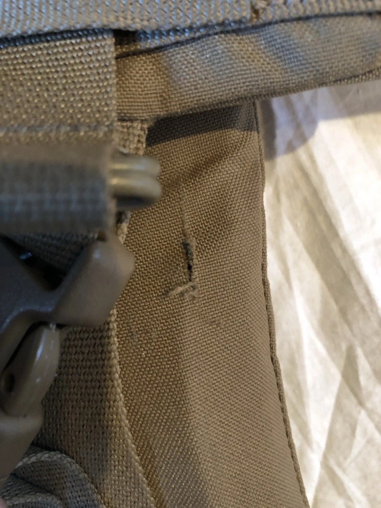 PROFESSIONALLY REPAIRED USMC FILBE SHOULDER STRAPS W/LOWER QUICK RELEASE STRAPS