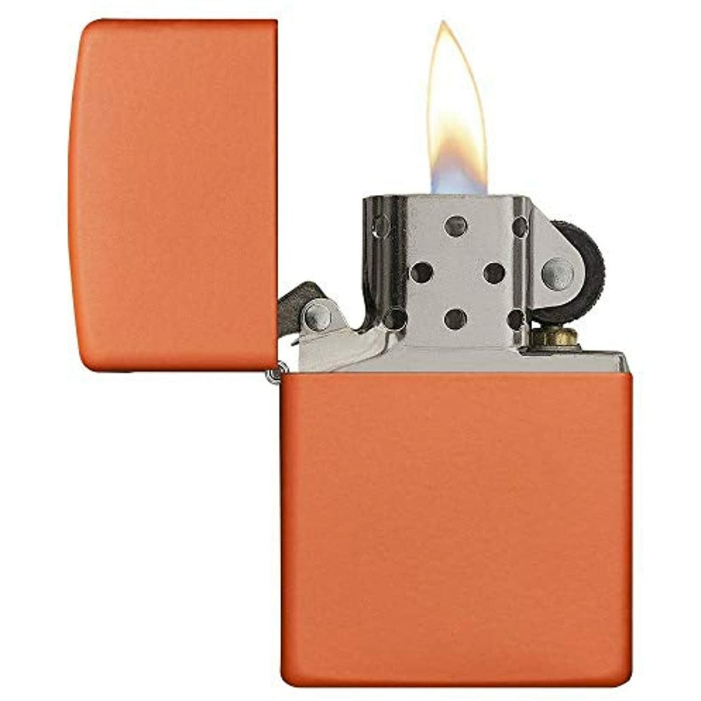 Zippo Orange Matte Lighter - 231
