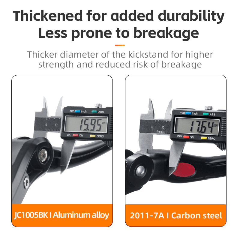 ROCKBROS Bike Kickstand Adjustable Stable MTB Folding Aluminum Alloy Stand