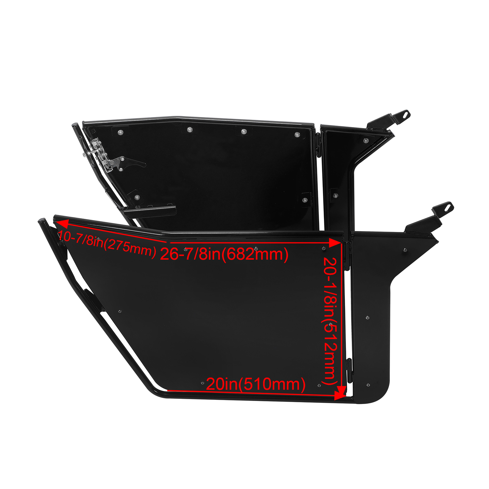 Cab Doors Set For 09-22 Polaris RZR 170 UTV Powder Coated Aluminum