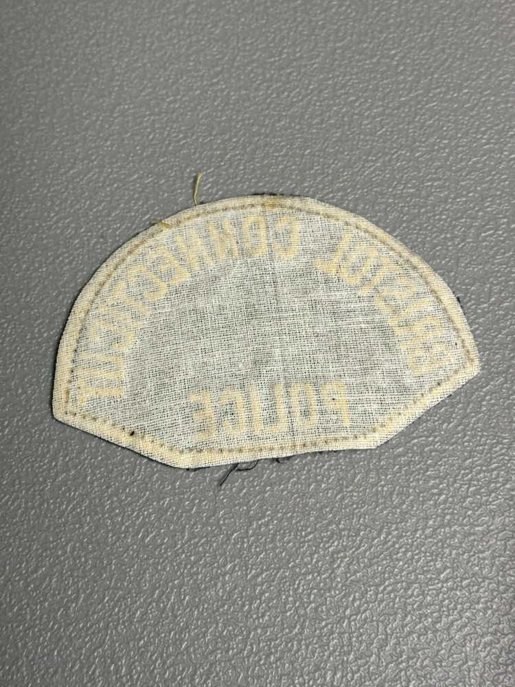 BRISTOL, CONNECTICUT POLICE SHOULDER PATCH CT