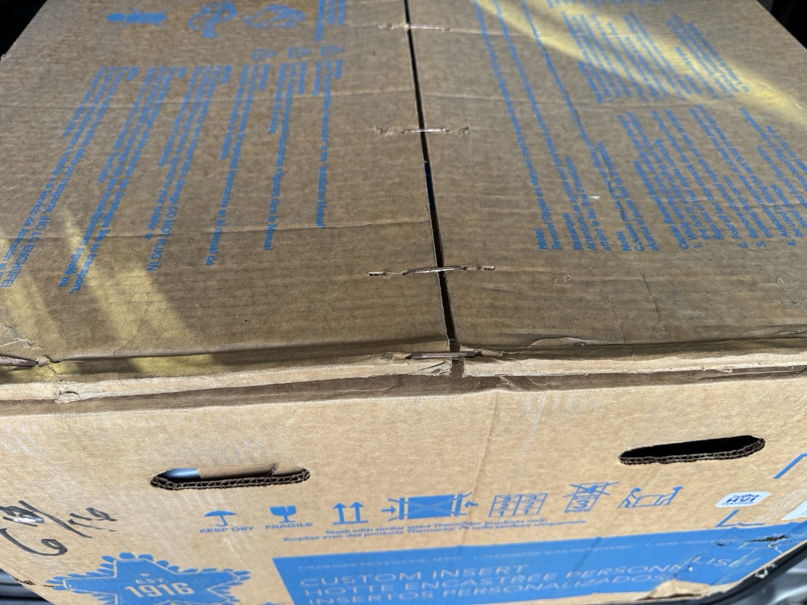 Thermador Professional Series 36" Custom Insert Smart Range Hood VCIN36GWS