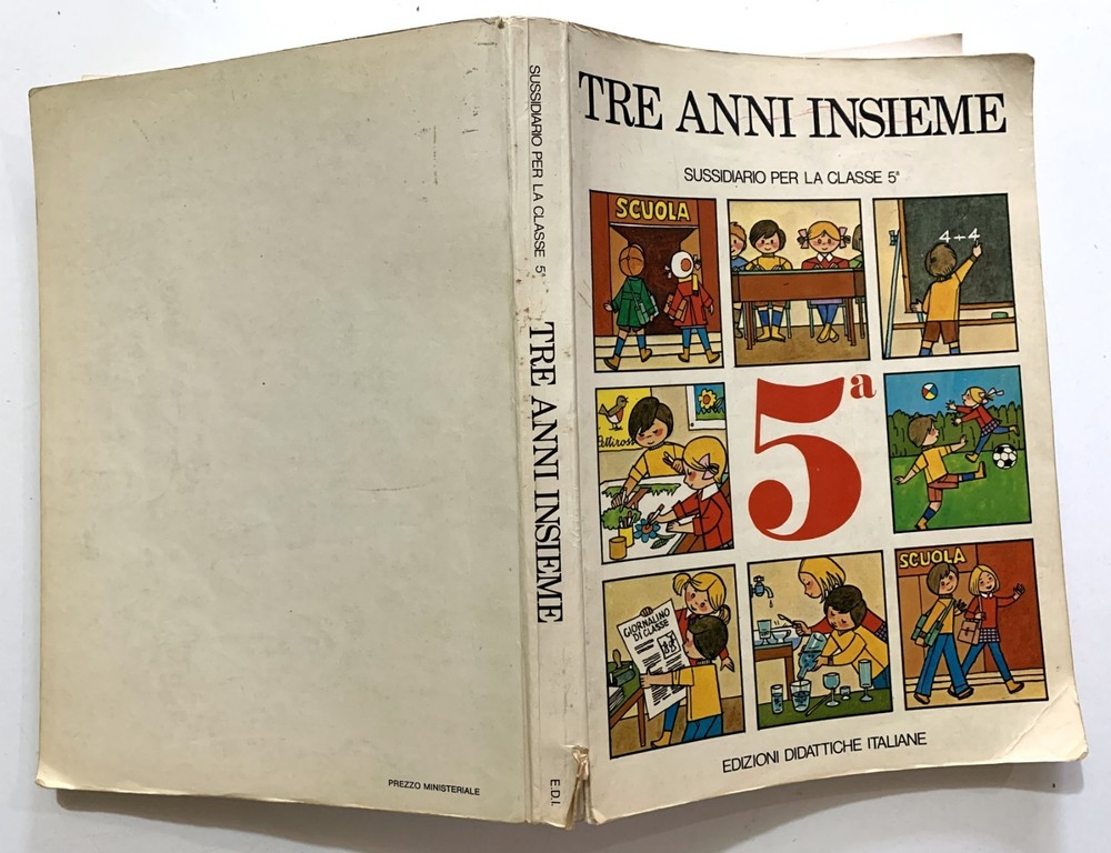 THREE YEARS TOGETHER SUBSIDIARY ELEMENTARY SCHOOL 5TH CLASS TEACHING 1977