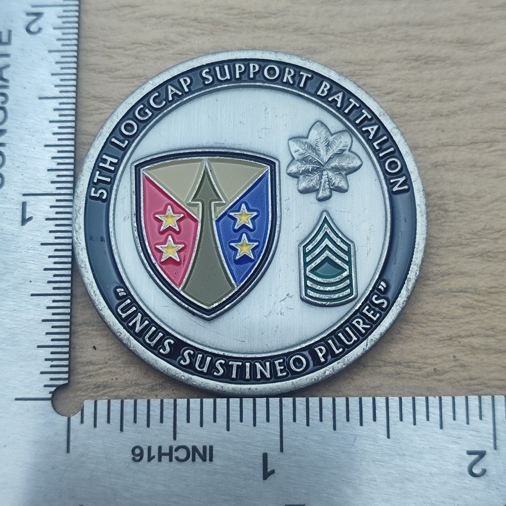 US ARMY 5th Logcap Support Battalion Challenge Coin