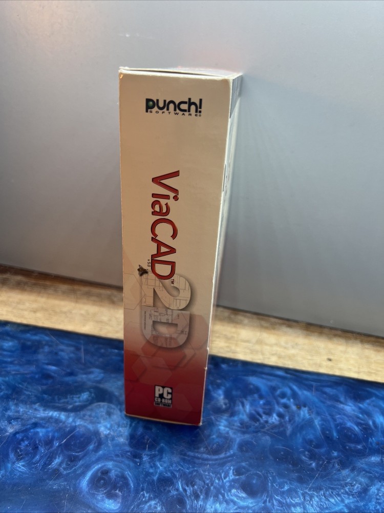 Viacad 2D Software - PC / MAC - Punch Software - Brand New