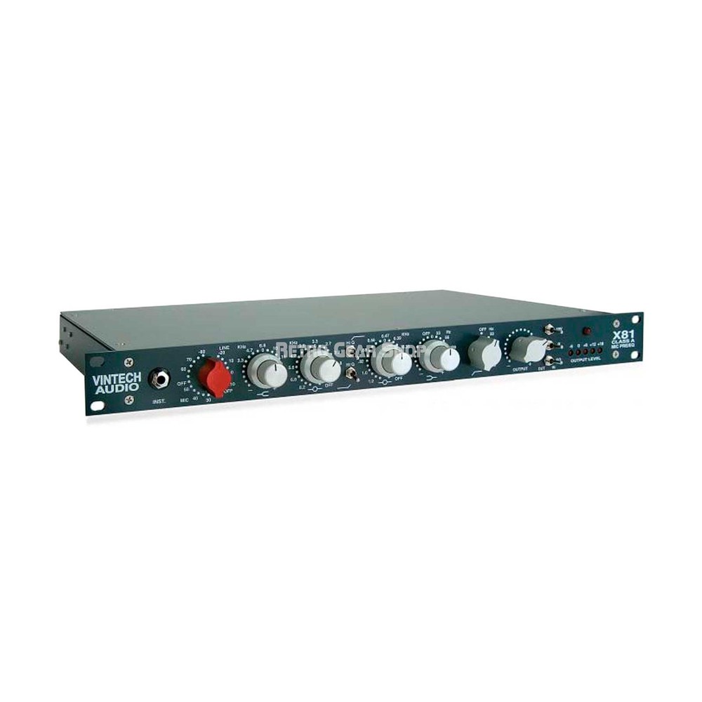 Vintech Audio X81 Microphone Preamplifiers with Equalizer