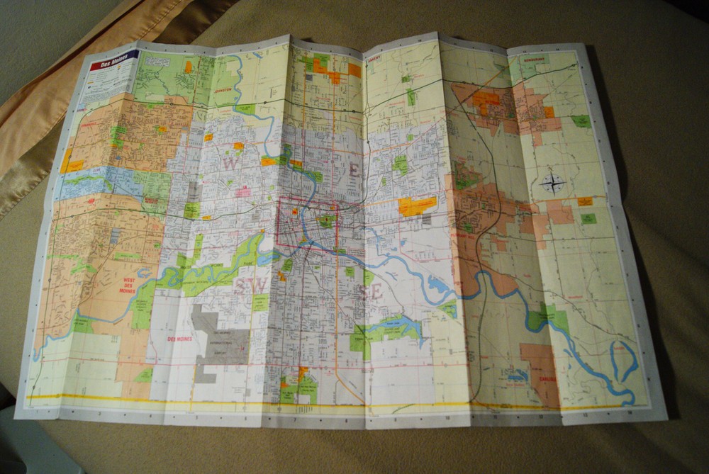 Des Moines - Iowa - CitiMap - 1998/99