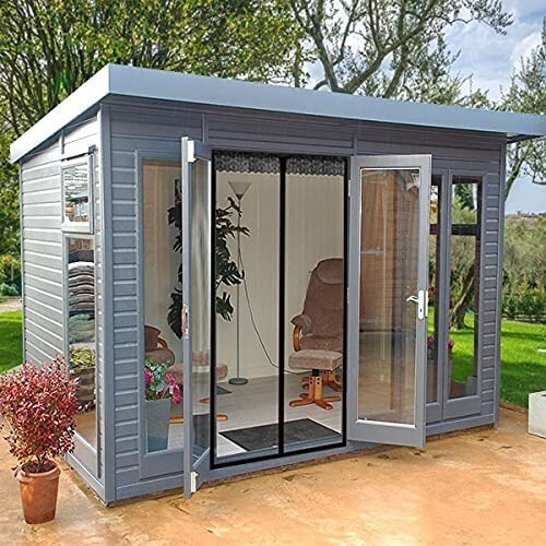 Magnetic Screen Door Retractable Mesh Net Pet Patio Hands Free Mosquito Magic